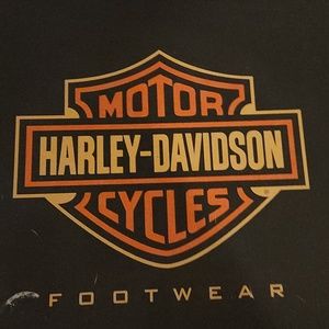 Harley boots 12 w.